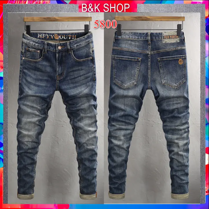 QUẦN JANE NAM [ 5800-CAO CẤP] Menswear Có Túi Pants Jean