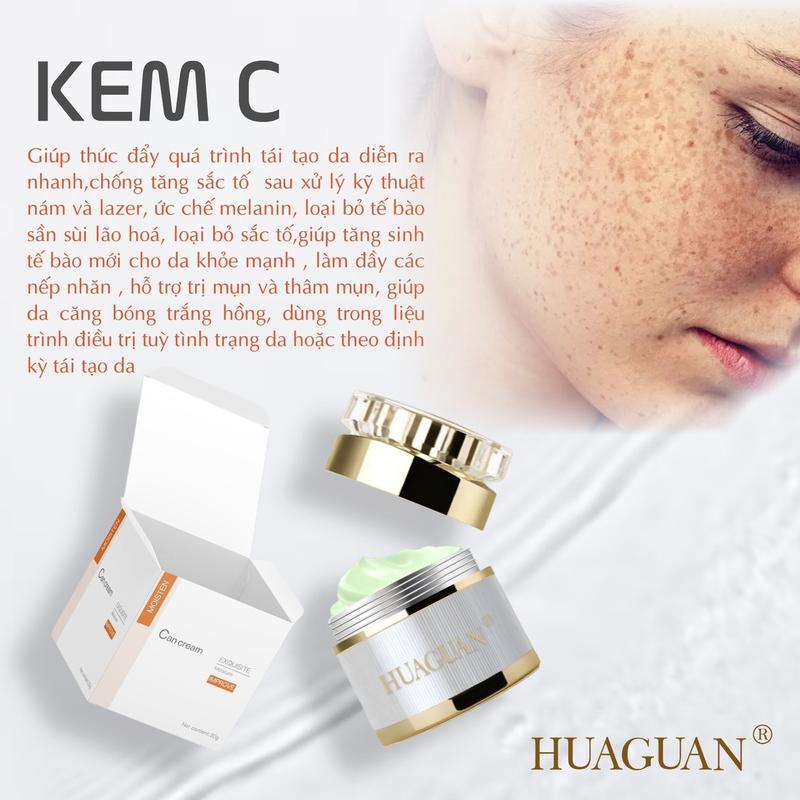 Product Introduction of Mờ Nám Tàn Nhang Đồi Mồi Huaguan đêm 2