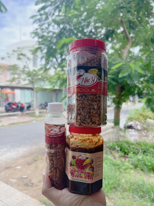 MUỐI TÔM NHƯ Ý - COMBO MUỐI TÔM + SỐT CHẤM SIÊU CAY + 1 MUỐI SẤY Gia Vị
