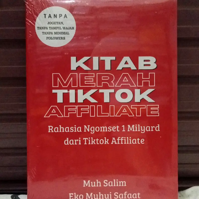 sepakat 4 Buku tikitok kitab hitam, kitab merah, shop seller , Money from tiktok 3