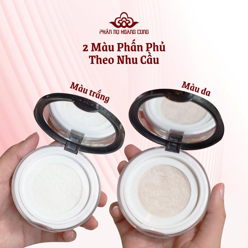 BỘ ĐÔI PHẤN PHỦ  NGỌC TRAI MINISIZE 5G PHẤN NỤ HOÀNG CUNG Cosmetic Mỹ Phẩm  phấn phủ Trang Điểm mini size dạng bột