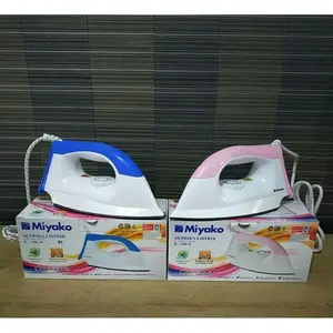 SETRIKA MIYAKO EL-1000 M GOSOKAN BAJU MIYAKO EL 1000 M SETRIKA ELECTRIC DRY IRON EL1000M El1008 Warna Random Listrik