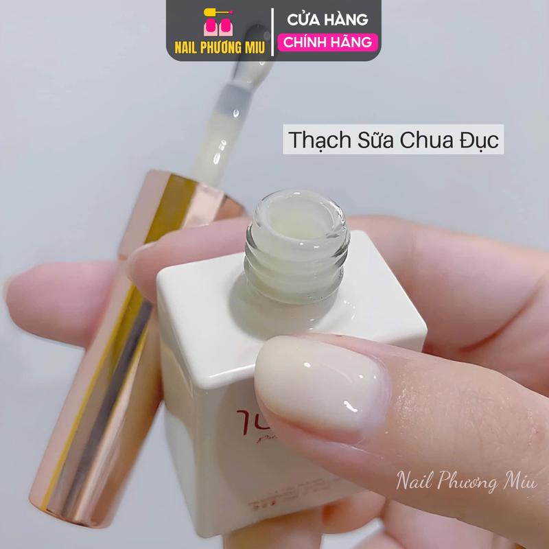 Sơn Thạch Sữa Chua Đục Xeijayi Chai Lẻ 15ml Làm Nail Đậm Đặc Siêu Mướt Màu 06 Hot Trend Dễ Sử Dụng Lên Màu Chuẩn Bền Nữ