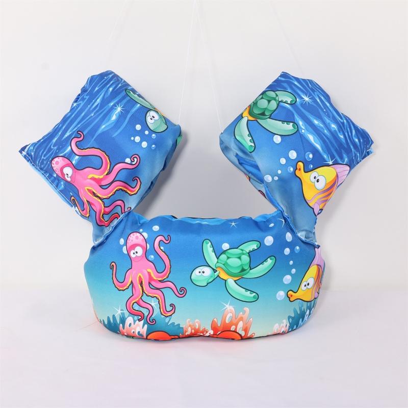 Product Introduction of baby puddle jumper water sports swimsuit Float Cartoon Arm Sleeve Life Jacket Swimsuit Foam Safety Swimming Training Floating 45