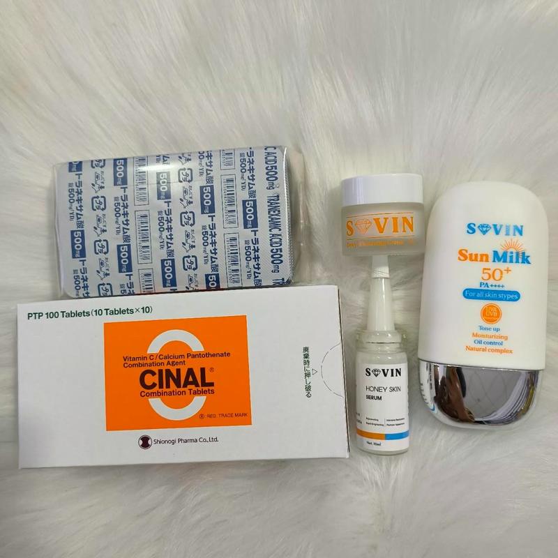 SAVIN HONEY SKIN - Tinh chất phục hồi căng bóng mờ đốm nâu Tất cả các loại da 7