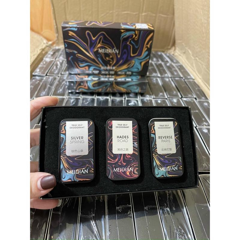 SET 3 MÙI NƯỚC HOA KHÔ  CAO CẤP - DẠNG SÁP HƯƠNG THƠM NAM TÍNH QUYẾN RŨ