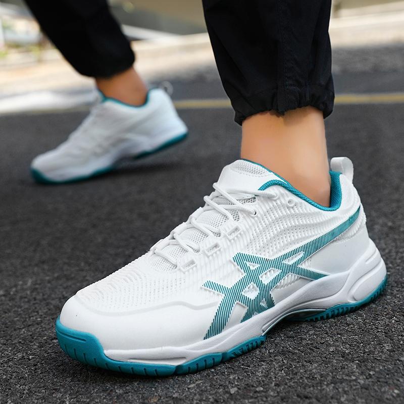 Couple Professional Actual Combat Tennis Shoes Anti-slip Wear-resistant Badminton Shoes Lightweight Breathable Outdoor training sports shoes 6