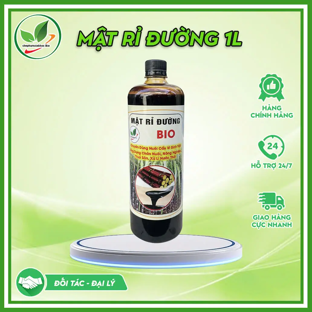 Mật rỉ đường. Chai 1l nặng 1.4 kg