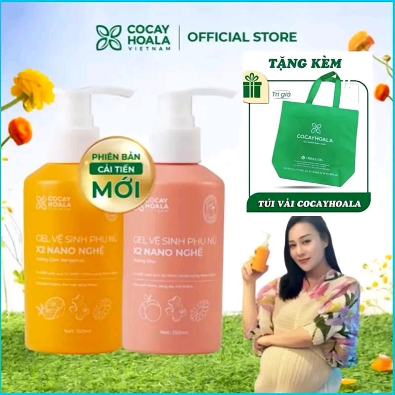 [TOP Nổi Bật] Dung Dịch Vệ Sinh Phụ Nữ Gel x2 Nano Nghệ Cỏ Cây Hoa Lá - Làm Sạch, Hỗ Trợ Ngừa Vi Kh.uẩn 150ml
