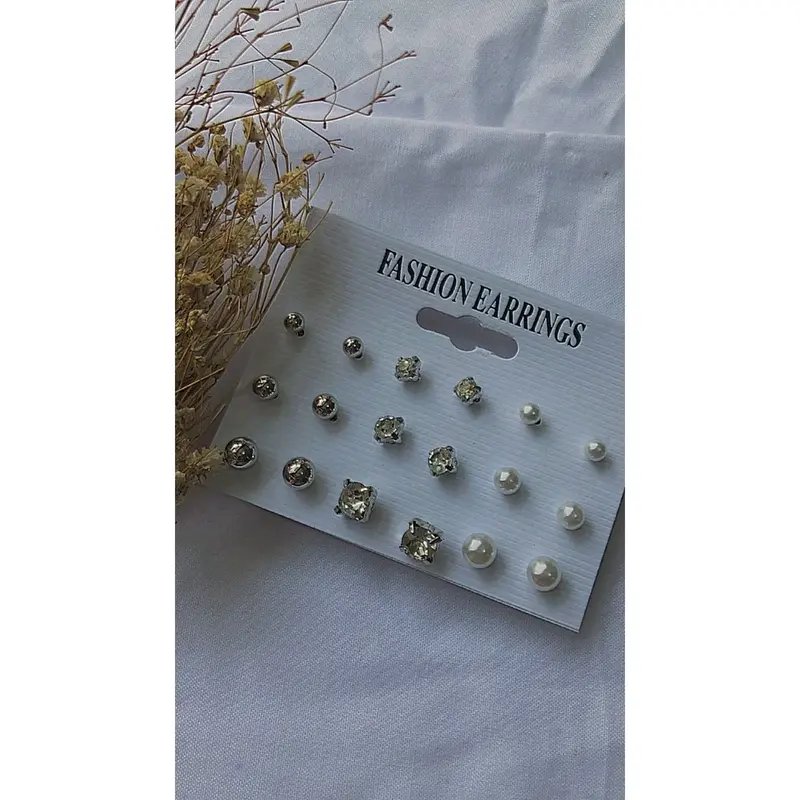 SET ANTING AKSESORIS WANITA - GRATIS ONGKIR COD - GEVPAJAMAS TOKO GEV PONTIANAK - ANTING FA26 3