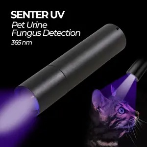 Senter UV Pet Urine Fungus Detection Money Detector 365nm - S11-Z