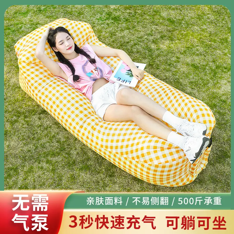 Ghế Sofa Lười Bơm Hơi, Ngoài Trời, Bộ Sưu Tập Năm 2024, Người Nổi Tiếng Trên Internet, Giường Bơm Hơi, Nệm Bơm Hơi, Giường Lười Nghỉ Ngơi Bữa Trưa, Đơn 4