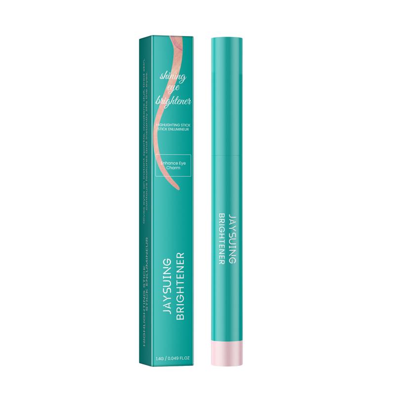 Jaysuing Eye Shadow Stick Waterproof and Durable Easy to Color Thin and Glittering Repair Crouching Silkworm Brightening One Lazy Eye Shadow Stick 2