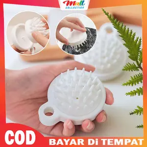 MALL Silikon Shampoo Brush – Sikat Pembersih Kepala & Relaksasi Rambut AD12