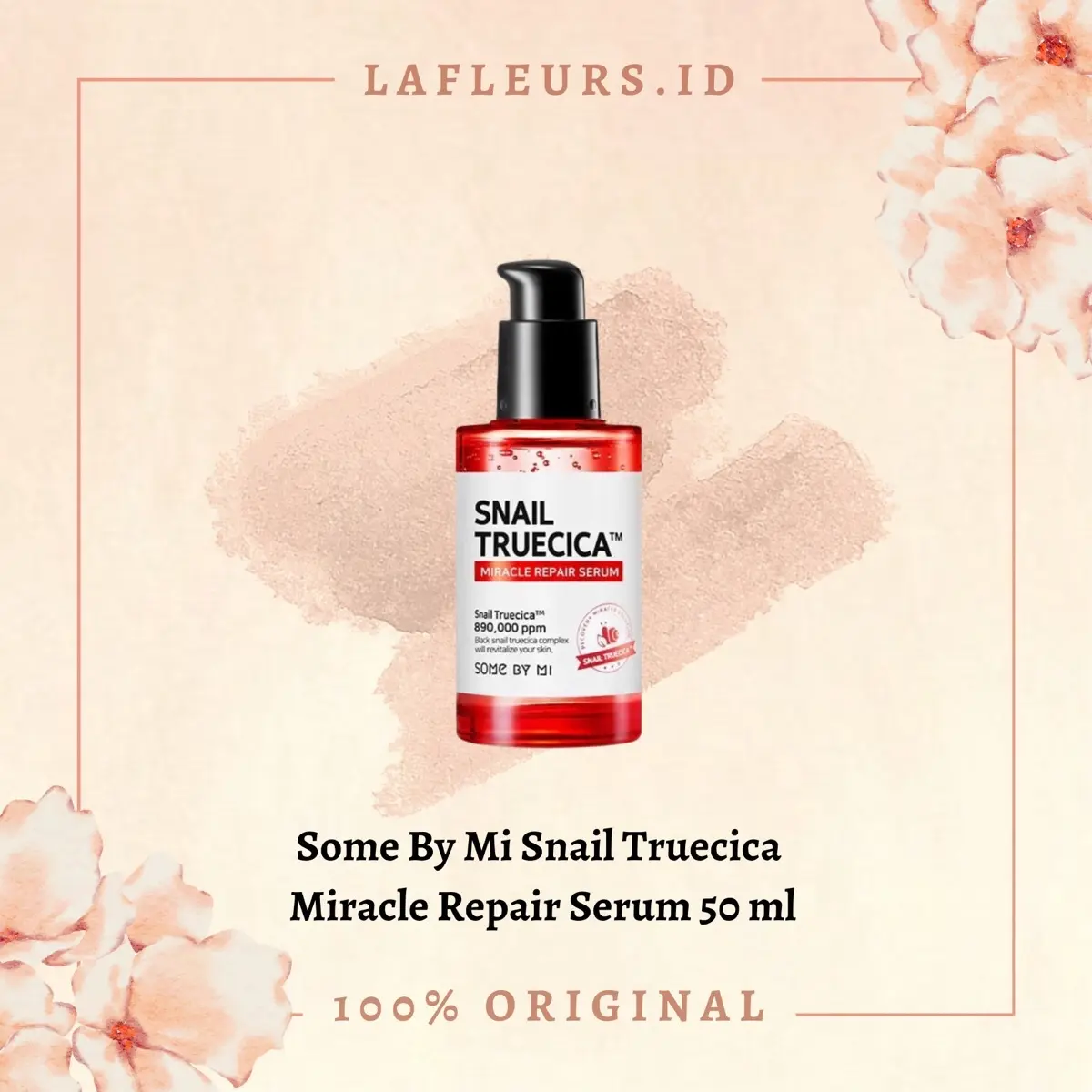 [BPOM / IMPOR] SOME BY MI Snail Truecica Serum / SOMEBYMI Snail Trucica Repair Serum Full Size 50 ml Bopeng  Wajah Memudarkan