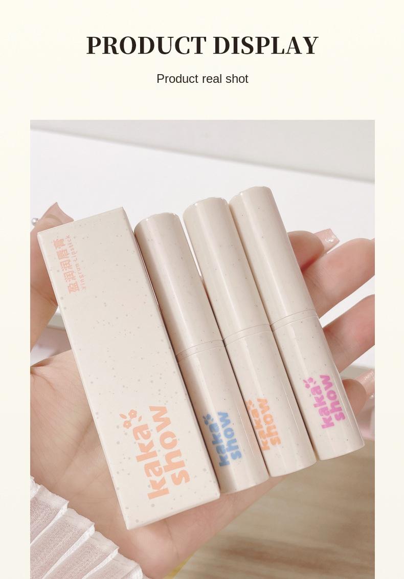 Product Introduction of Kakashow Rich Moist Lip Balm Hydrating Moisturizing and Nourishing Anti-Chapping Fading Lip Lines Full Lips Cheap Wholesale Skincare Moisturizer 13