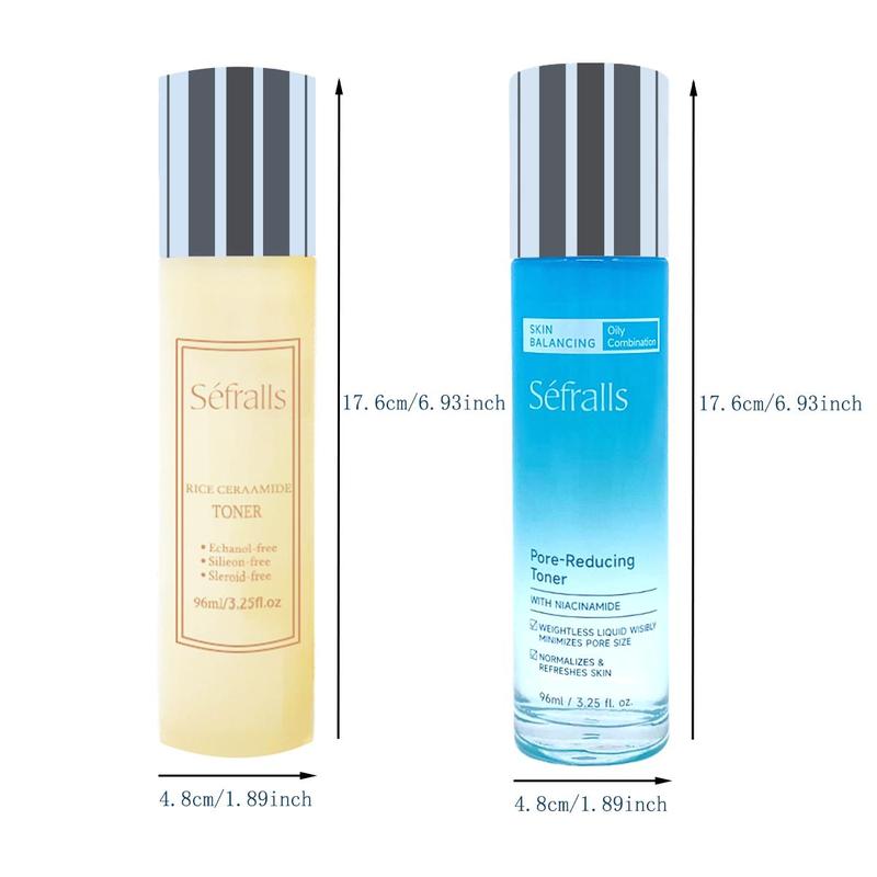 Moisturizing Toner & Pore-reducing Toner, 2pcs/set Refreshing Toner for Women & Men, Skin Care Product for Daily Use 1