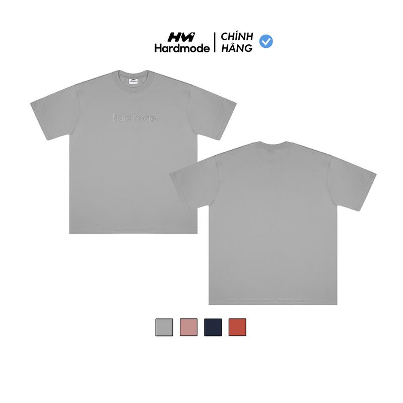 Áo Thun Local Brand Chính Hãng Hardmode Cotton 100% Cổ Tròn Form Rộng Thêu Oversize Unisex - HAT04 8
