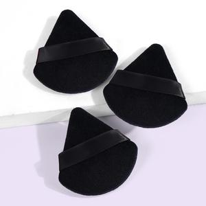 Esponja de maquillaje en forma de triángulo, 3 o 5 piezas por paquete, para uso seco y húmedo, herramienta de maquillaje para base y corrector, maquillaje de verano
