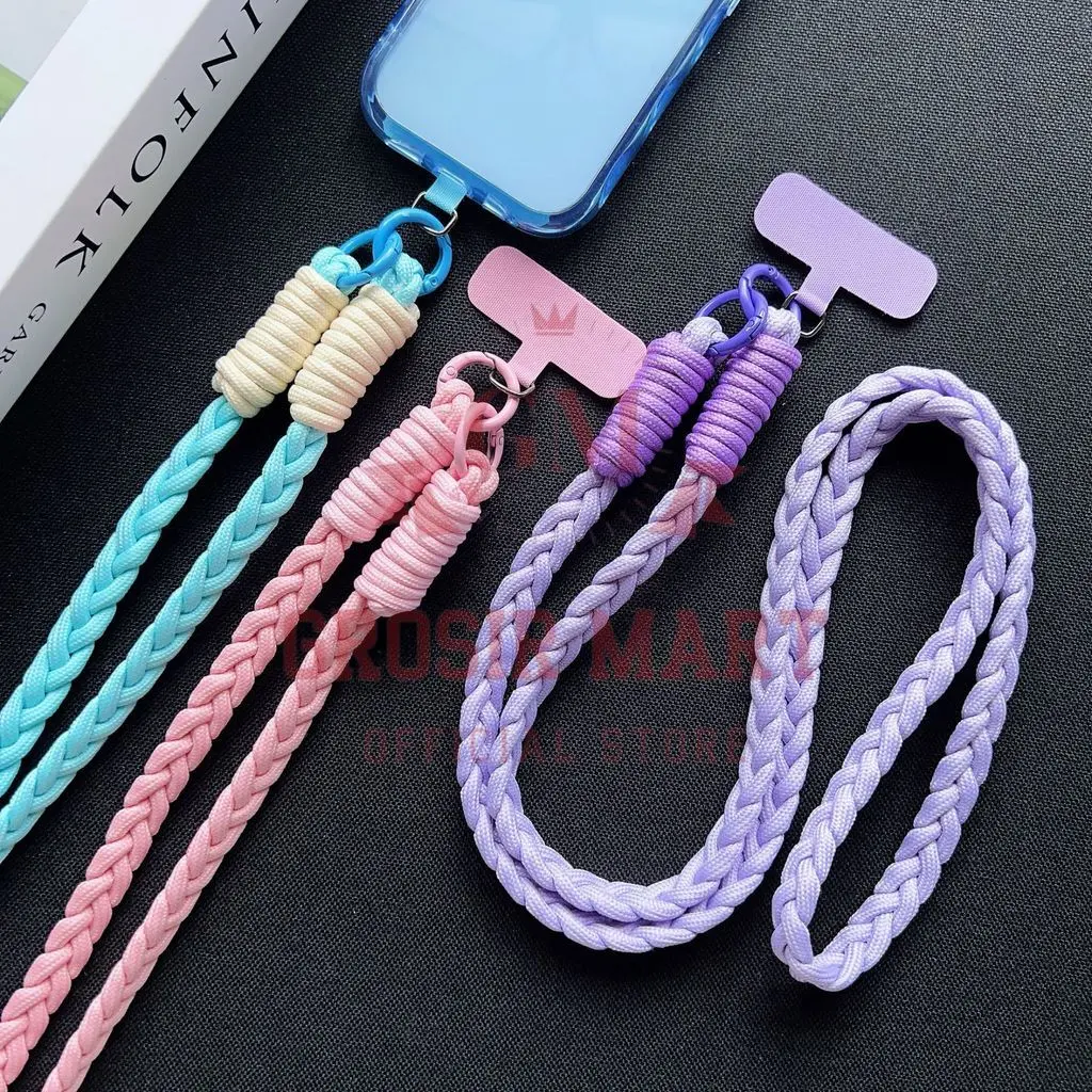 GM Tali Lanyard HP Cross Body 110cm Bahan Lembut Awet Tahan Lama