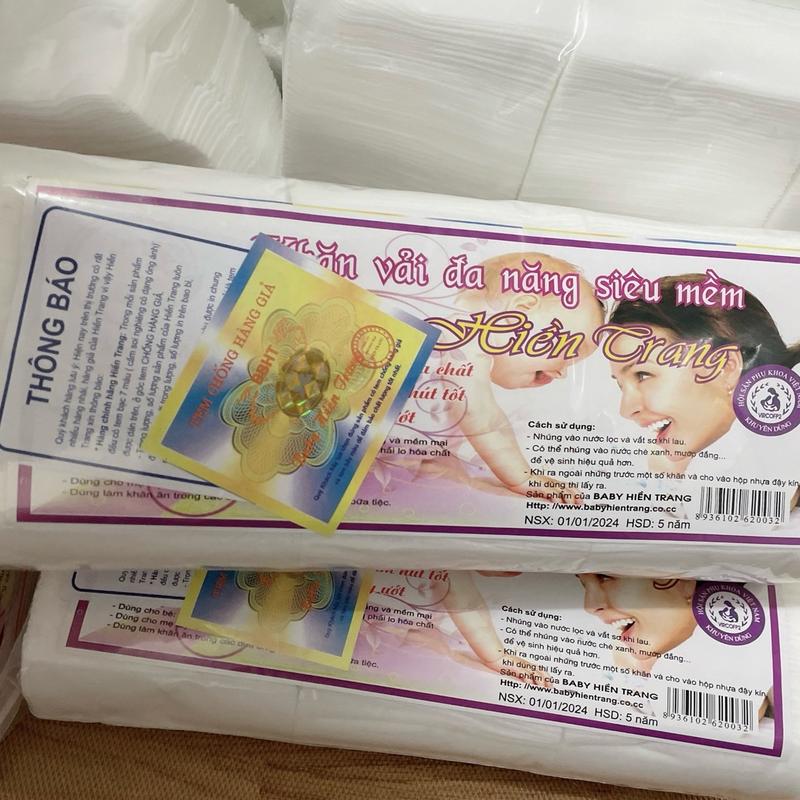 Combo 10 Gói Khăn Khô Đa Năng loại 170gram giá 129k Dùng Cho Mẹ và Bé tã chéo sữa màn tắm  lót đi du lịch trai ngẫu nhiên khăn lót cho bé nằm Kem khănxo chobe khan vaikho mochee vải khoda 4