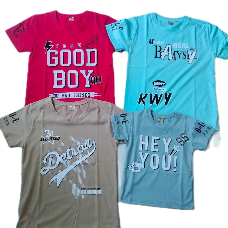 3 Áo phông bé trai. 3 mẫu khác nhau. 10 -35 kg  chất Cotton 8