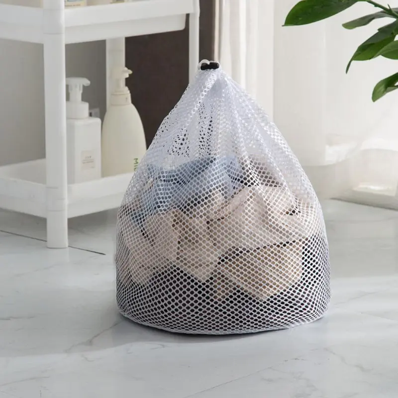 Drawstring Laundry Bag, 1 Count Washing Machine Special Washing Bag, Thickened Material Protects Clothes From Damage, Suitable for A Variety Of Clothes, Laundry Products 7