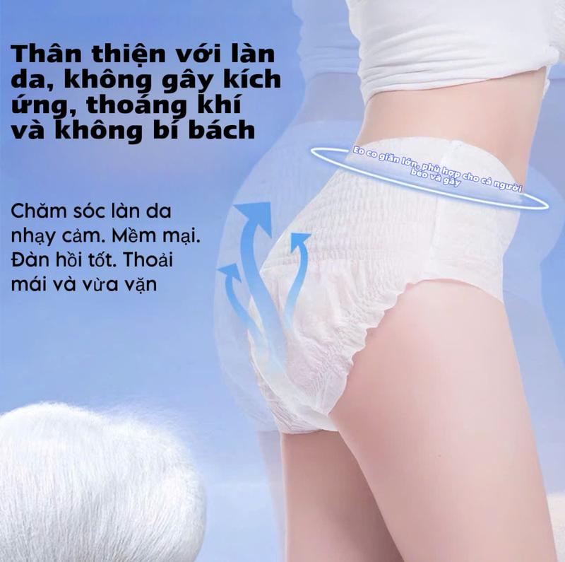 COMBO 4 GÓI (128 miếng) Băng Vệ Sinh Dạng Quần VIMOON (Mẫu mới) 2