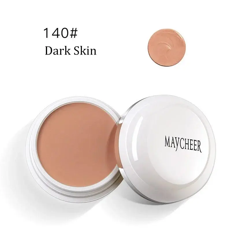 Coverage Concealer Corrector Dark Circle Freckle Waterproof Foundation BB Cream for Face Makeup Base Cosmetics