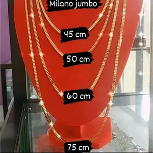 KALUNG MILANO JUMBO KAIT S MIRIP EMAS ASLI Gold