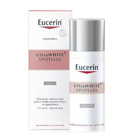 New Eucerin Brightening White Night Liquid (Suitable for Brightening White Skin) Moisturizers Skincare Comfort Hydrating