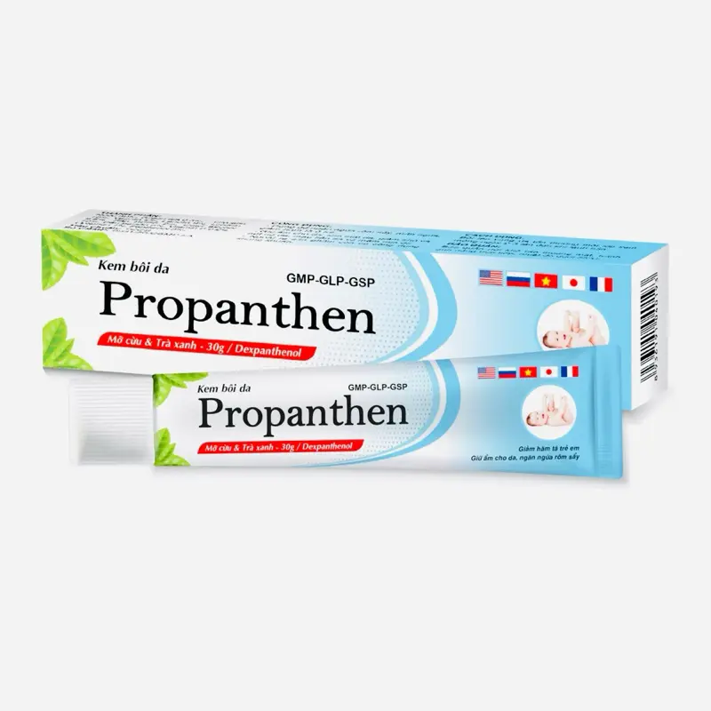 Kem chống hăm tã Propanthen cho bé Typ 30g - Ngăn ngừa rôm sẩy, mẫn ngứa và hăm tã