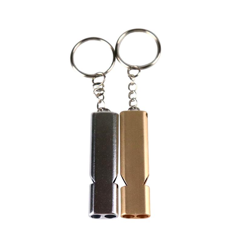 Product Introduction of 1pcs Keychains Outdoor Camping Survival Whistle Frequency Whistle Multifunctional Portable Emergency Whistle Keychains 8