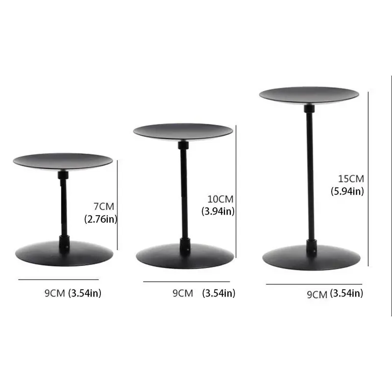 Iron Craft Candle Holder without Candle, 1 Set Elegant Candle Holder, Decorative Candle Holder for Home Dining Table, Wedding, Restaurant, Hall, Ornaments 1