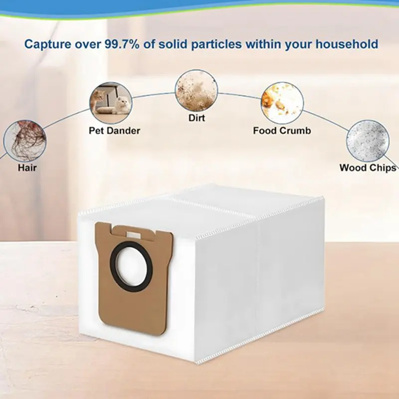 Phụ Kiện Thay Thế Cho Máy Hút Bụi Robot Xiaomi X20 + / X20 Plus, 12 Chiếc, Bao Gồm Túi Bụi