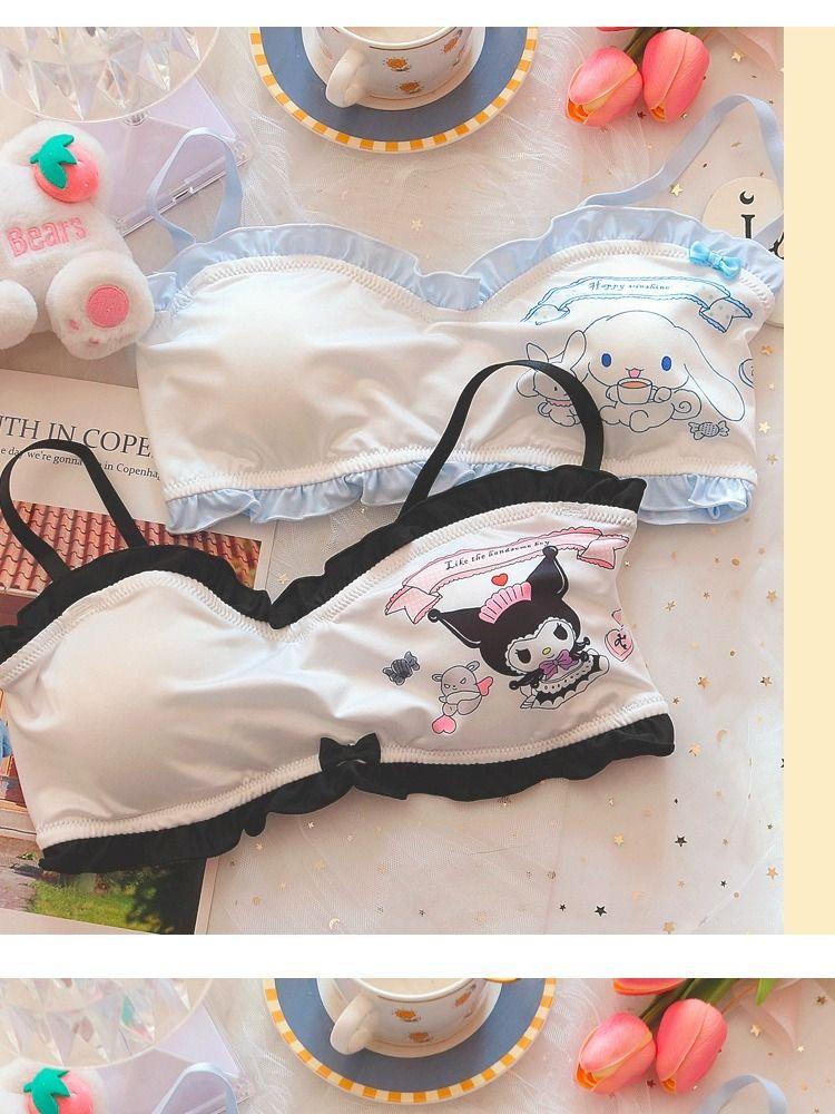 Product Introduction of Bộ Áo Ngực, Hàng Mới Về, Ngọt Ngào Và Dễ Thương, Thích Hợp Cho Các Cô Gái Sinh Viên, Ngực Nhỏ, Thiết Kế Thu Thập Và Chống Chảy Xệ, Mỏng Và Thoải Mái, Kiểu Áo Ống 11