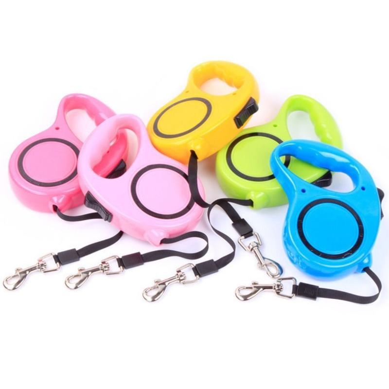 Product Introduction of Dogs Accessories 3M 5M Dog Leash Flexible Automatic Retractable Pet Traction Rope Extending Durable Cat Lead Leash Outdoor Walking 13
