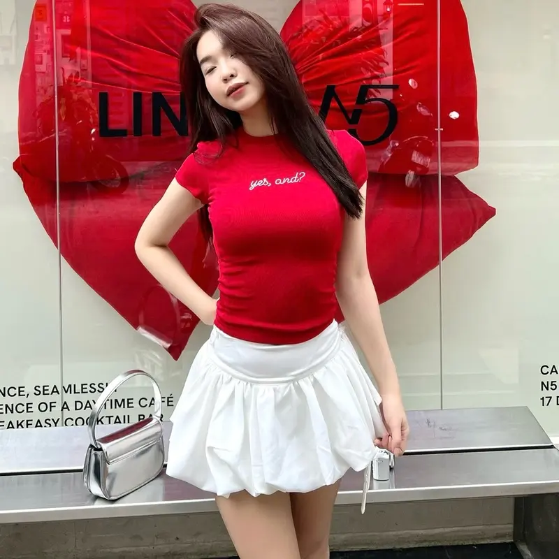 Chân Váy Lucie Dáng Bí Thắt Nơ 0
