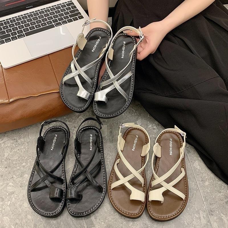 S009 Giày Sandal xỏ ngón đế bệt Hàn Quốc S009 cho nữ - Shoes