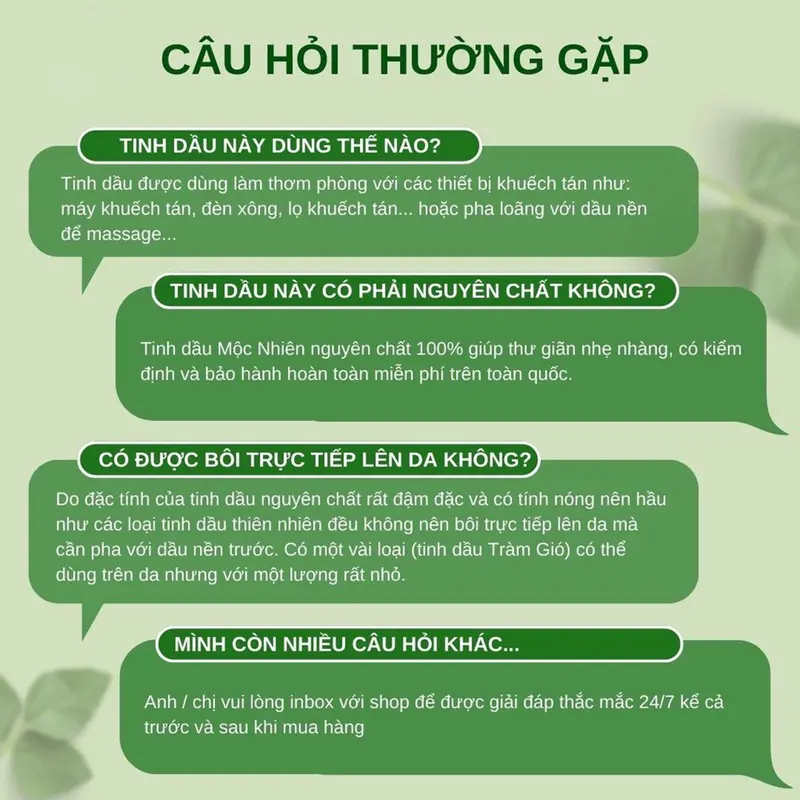 Tinh Dầu Thơm Phòng dung tích 10ml nhiều mùi tự chọn giúp giảm căng thẳng xua đuổi côn trùng khử mùi hôi chaitinhdầu 3