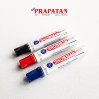 Gambar Spidol Permanen Snowman 500 Jumbo / Snowman Permanent Marker - Hitam dari Toko Prapatan_NEW Kota Administrasi Jakarta Timur 1 Tokopedia