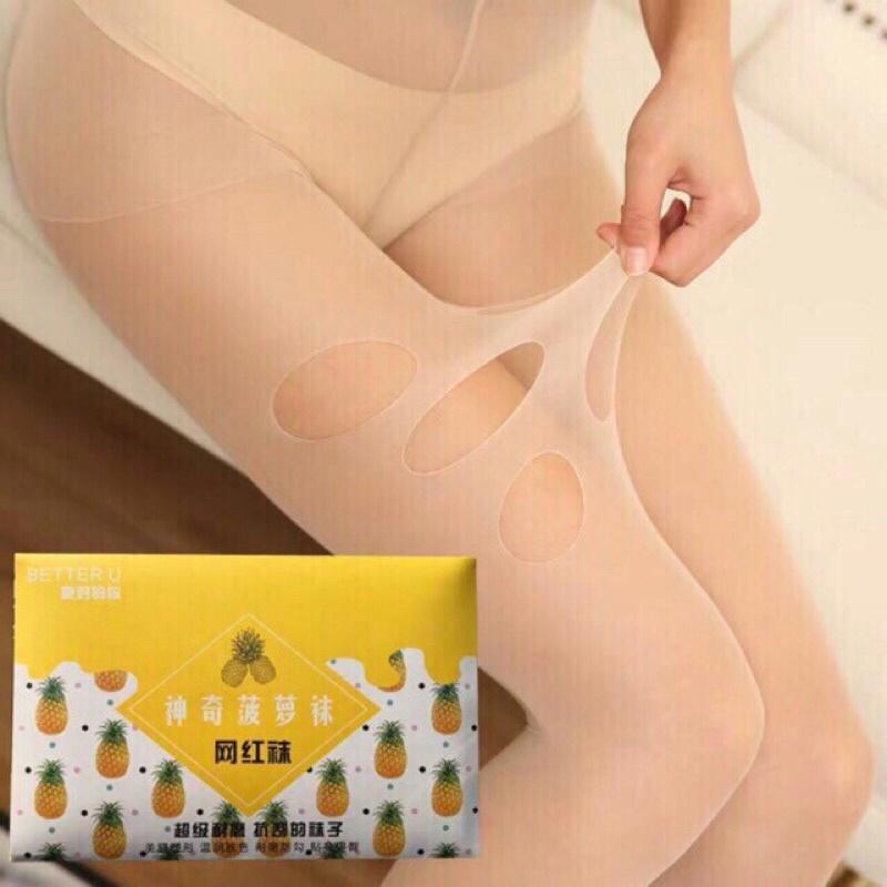 Quần tất nữ quả dứa siêu dai không rách siêu mỏng hàng đẹp Women