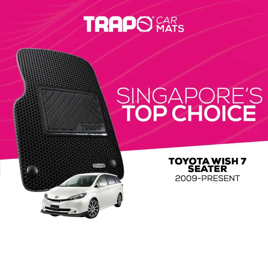 Trapo Car Mat Toyota Wish 7 Seater (2009 – 2017)