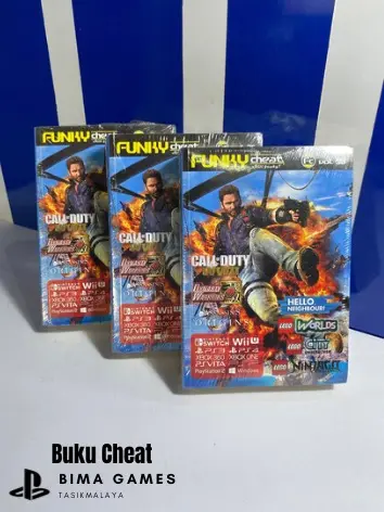 FUNKY CHEAT BUKU CHEAT UNTUK PS2, PS3, PS4 BUKU PANDUAN CHEAT TERLENGKAP