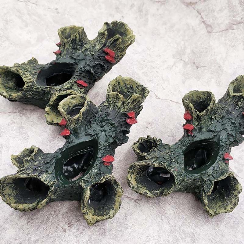 Product Introduction of Resin Ornament Fish Rest Fish Tank Decor Aquarium Decoration Pet Supplies Rockery Mountain Landscaping Accessories Fish Tank Landscape Rockery Ornaments 15