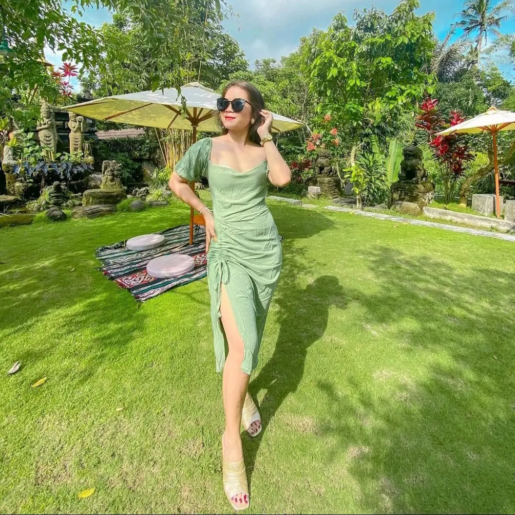 Dress Pendek Dress Bodycon Dress Kerut Sexy Dress Casual