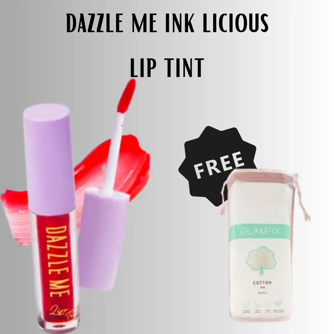 DAZZLE ME Ink-Licious Lip Tint BPOM | Mattedorable Long Lasting Liptint Hyper Moisturizing Lip Stain lipstick bibir