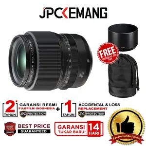 Fujifilm GF 80mm f1.7 R WR Fuji Fujinon GF80mm f/1.7 Garansi Resmi