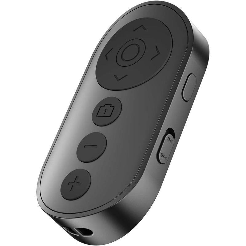 Remote Camera Clicker Button Camera Remote Control with Zoom for & Android, Versatile Shutter with ...
