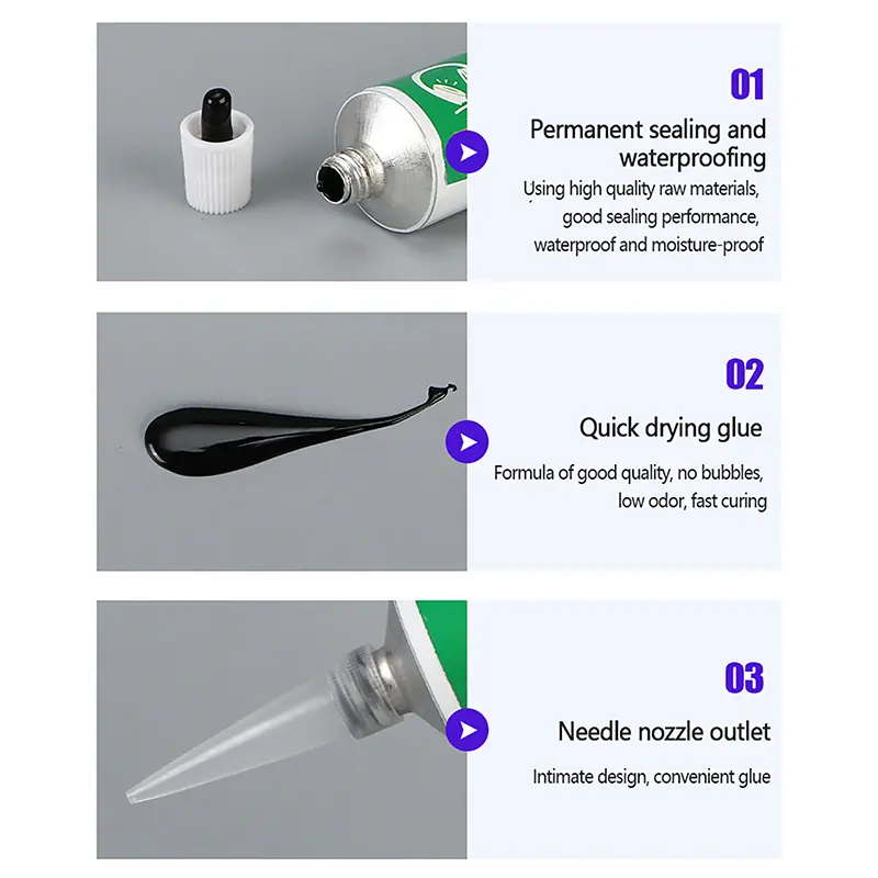 Keo Phục Hồi Loa, 50ML, Để Liên Kết Bụi, Liên Kết Cạnh Loa, Vành Đai Keo, Thích Hợp Cho Vành Đai Keo, Giấy Keo, Keo Phục Hồi Chuyên Nghiệp, Để Phục Hồi Loa 3